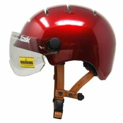 CASQUE KASK URBAN LIFESTYLE METAL BORDEAUX -vélo Soldes Magasin casque kask urban lifestyle metal bordeaux 1