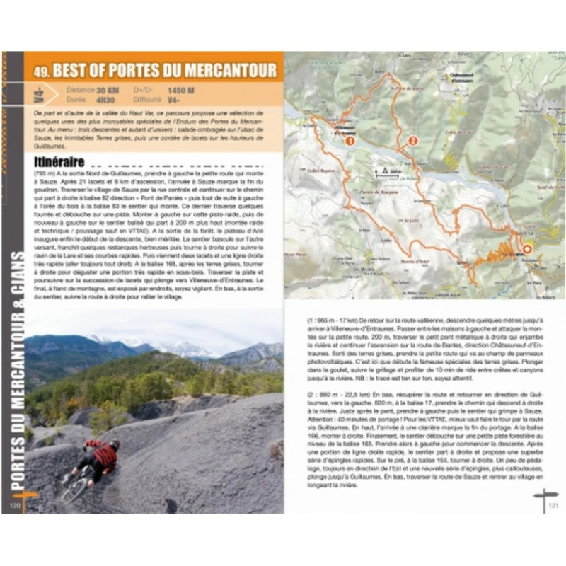LIVRE VTOPO VTT Alpes Maritimes 3ème édition 4 LIVRE VTOPO VTT Alpes Maritimes 3ème édition – Image 2