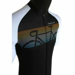 MAILLOT LA ROUE LIBRE COLS NIÇOIS SUNSET -vélo Soldes Magasin maillot la roue libre cols nicois sunset 2