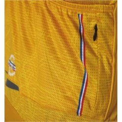 MAILLOT LA ROUE LIBRE PELOTON OR -vélo Soldes Magasin maillot la roue libre peloton or 3