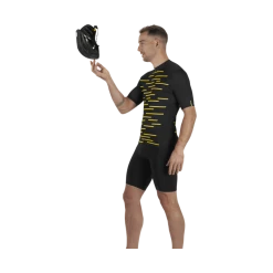 MAILLOT MAVIC COSMIC JERSEY NOIR -vélo Soldes Magasin maillot mavic cosmic jersey noir 2