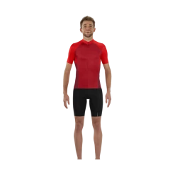 MAILLOT MAVIC COSMIC JERSEY ROUGE -vélo Soldes Magasin maillot mavic cosmic jersey rouge 3