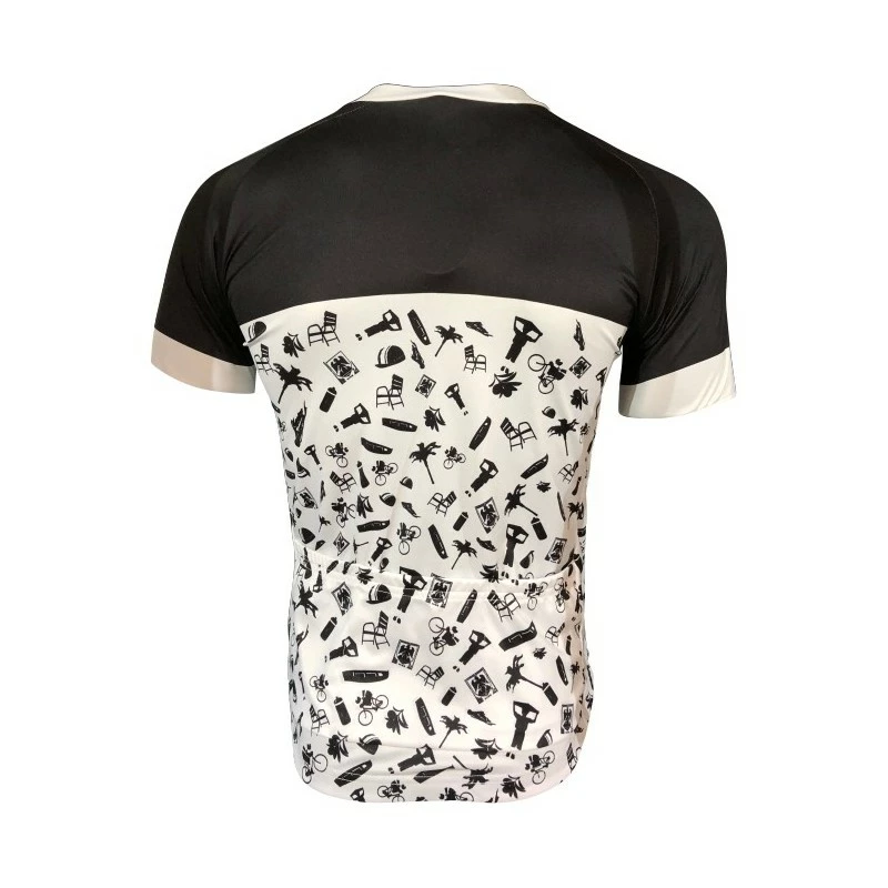 MAILLOT NISSA NOIR/BLANC 4 MAILLOT NISSA NOIR/BLANC – Image 2